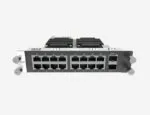 16xRJ45 +2x Fiber output Card Front