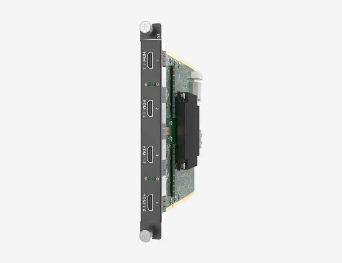 H Series 4 x HDMI Input Card Right