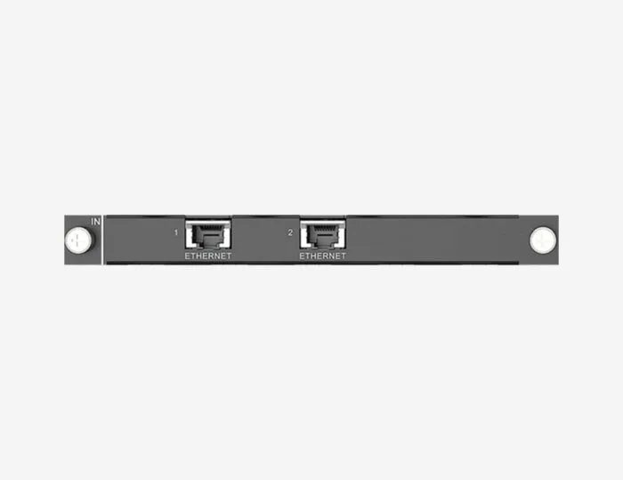 H_2xRJ45 IP Input Card Full Back