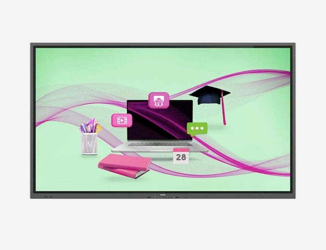 E Line Philips Interactive Touch Screen Front