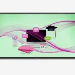 E Line Philips Interactive Touch Screen Front