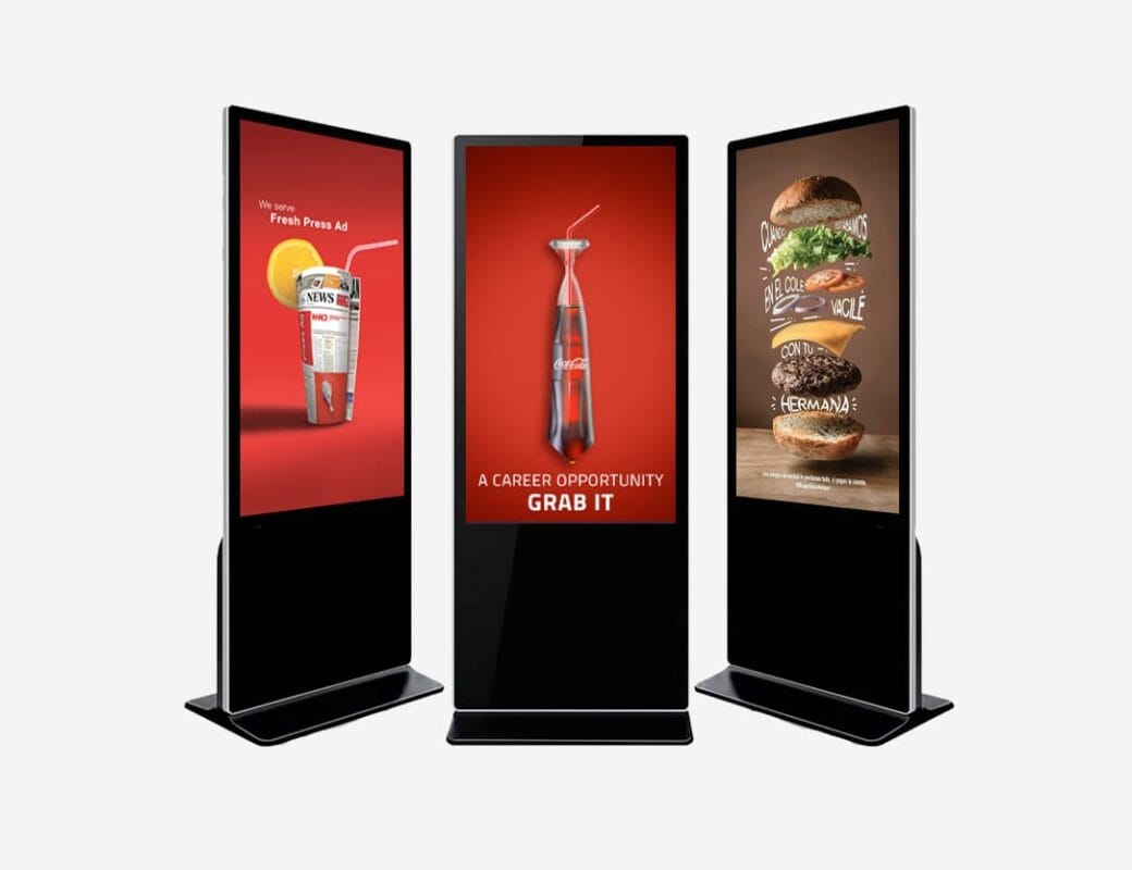 Digital Poster Samsung Non Touch Standee
