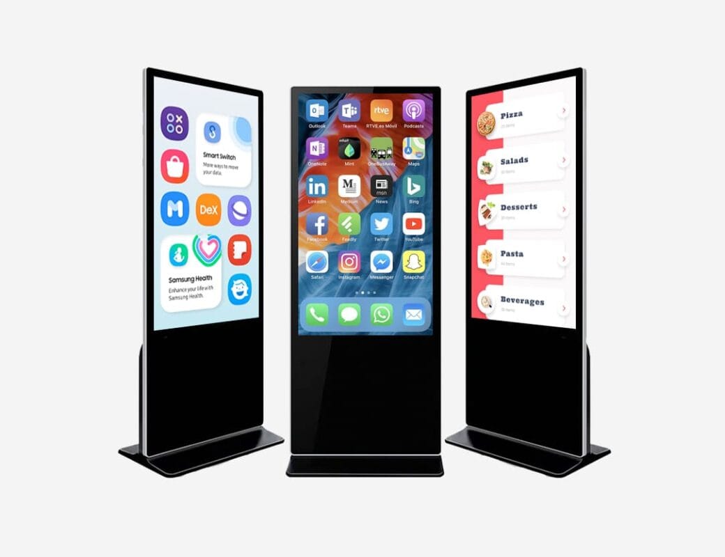 Digital Poster Samsung Touch Standee