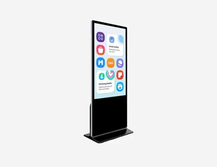 Samsung Touch Digital Poster Left