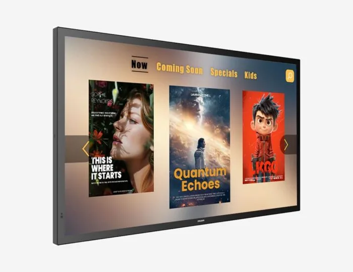 T Line Philips Interactive Touch Screen Right