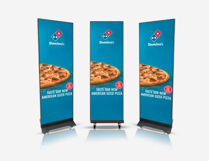 Indoor SMD Digital Standee Left