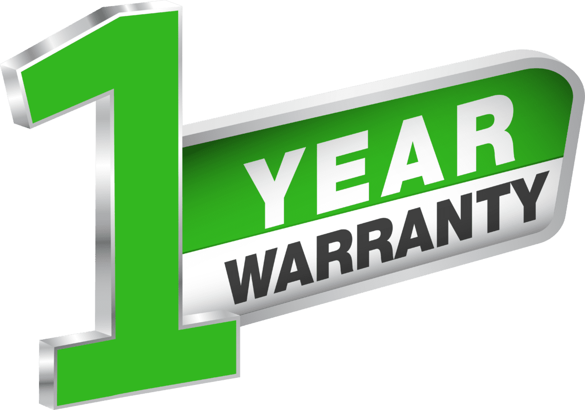 1 Year Warrnty