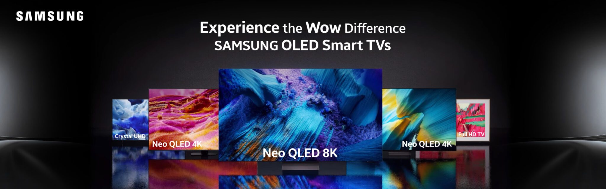 Samsung TVs Banner For Meeram store web