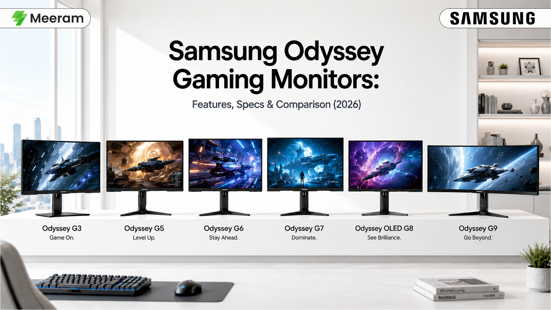 Samsung Odyssey Gaming Monitors